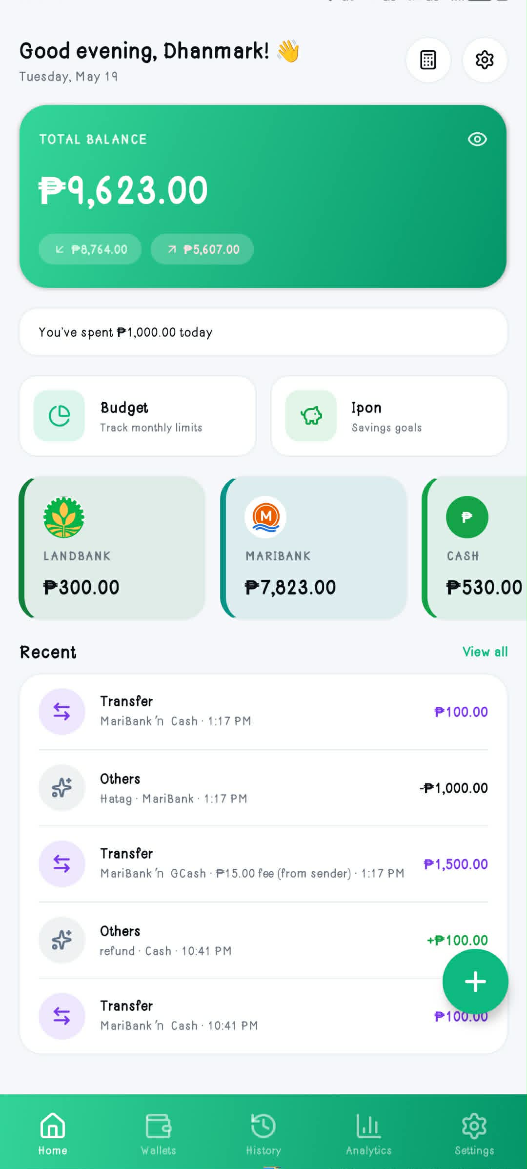 Vault app screenshot